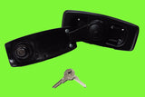 BLACK Manual Crank Handle With Lock 2 Keys & Clutch Fits 1973-89 M1009 CUCV Blazer